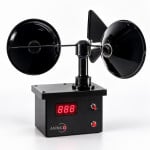 Anemometer with Wind Vane, Cup type
